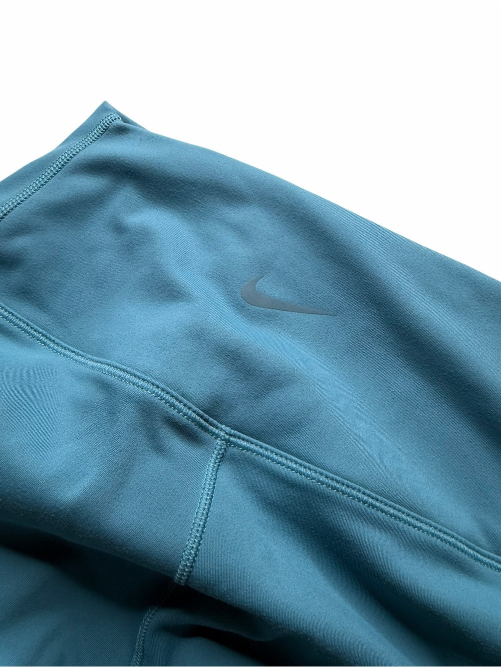 NIKE One Teal Blue Women's Workout Leggings Pockets Women's Size Small Gym Yoga - Picture 5 of 8